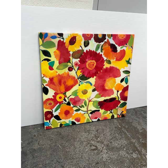 Design Plus Gallery presents the “Garden of Love” Print on Canvas by Kim Parker. A lively floral composition filled with...