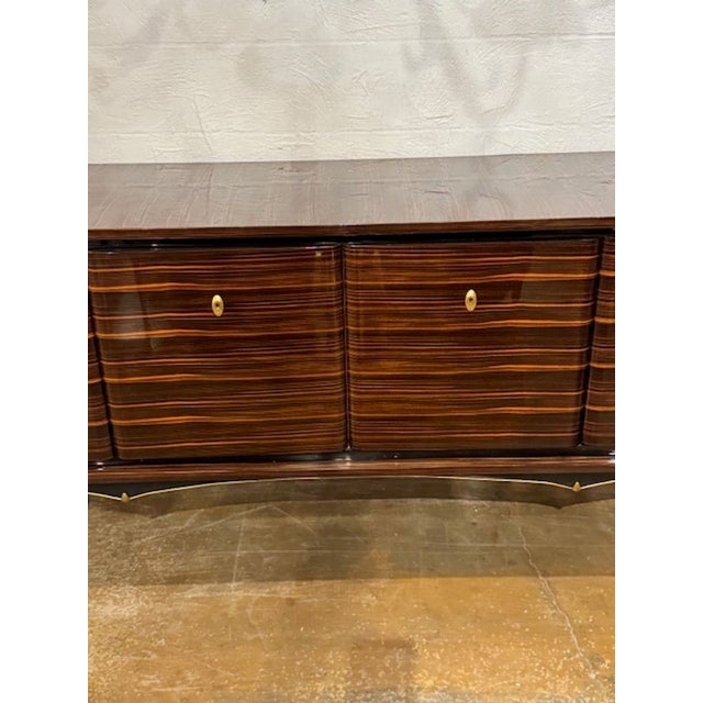 French Mid Century Macassar Sideboard For Sale - Image 12 of 14