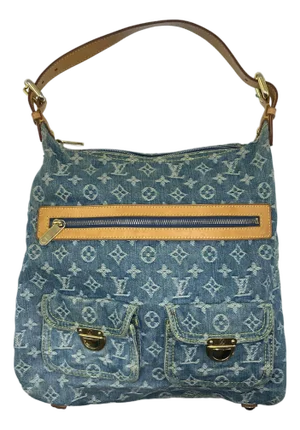 Louis Vuitton Denim Baggy Gm Blue