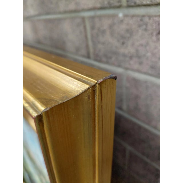 Late 20th Century Framed Signed Zhao Song Sunlight in the Garden Oil on Canvas For Sale - Image 10 of 11