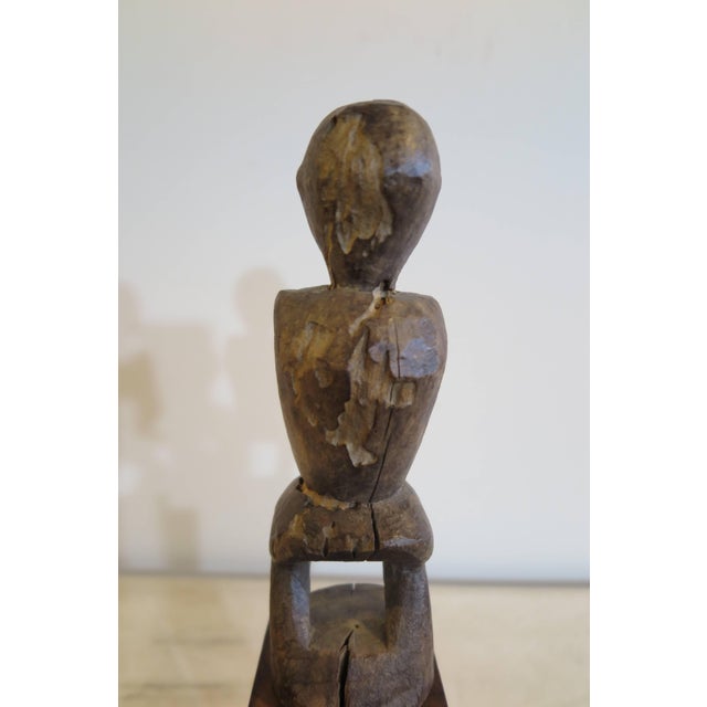 Wood Primitive Healing Figure For Sale - Image 7 of 11