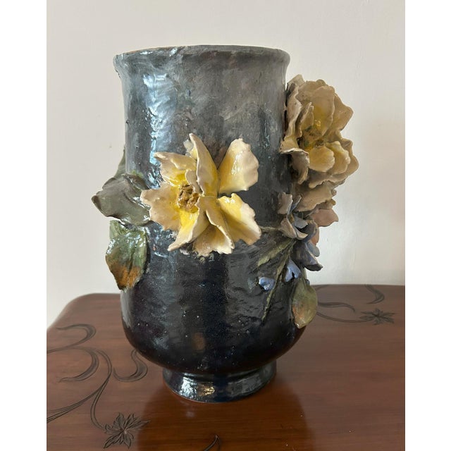 Ceramic Vases from Haviland & Co., 1890s, Set of 2 For Sale - Image 3 of 18