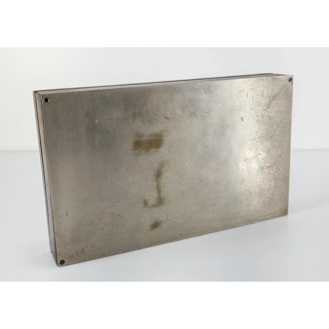 Brown Mid Century Rosewood Cigarette Holder Box For Sale - Image 8 of 10