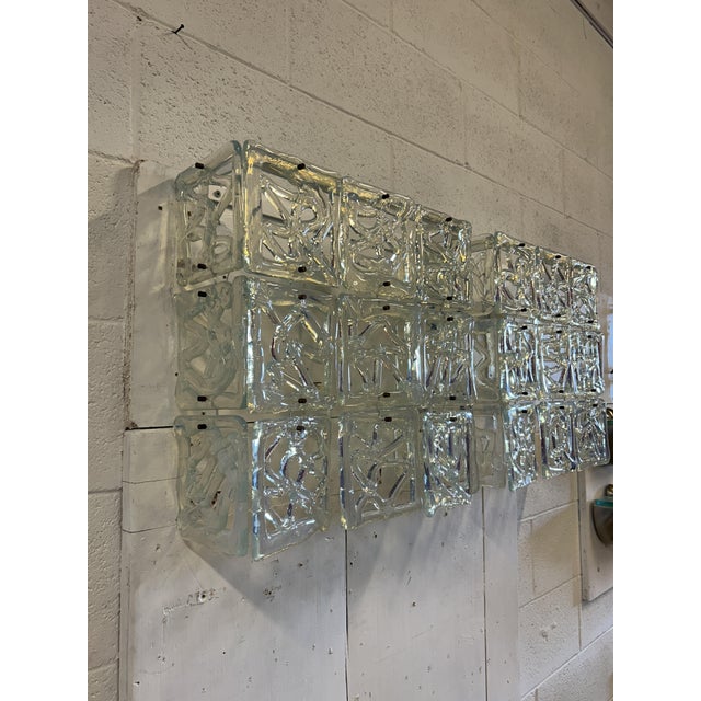 Metal Vintage Wall Lights by Carlo Nason for AV Mazzega, 1970s, Set of 2 For Sale - Image 7 of 9