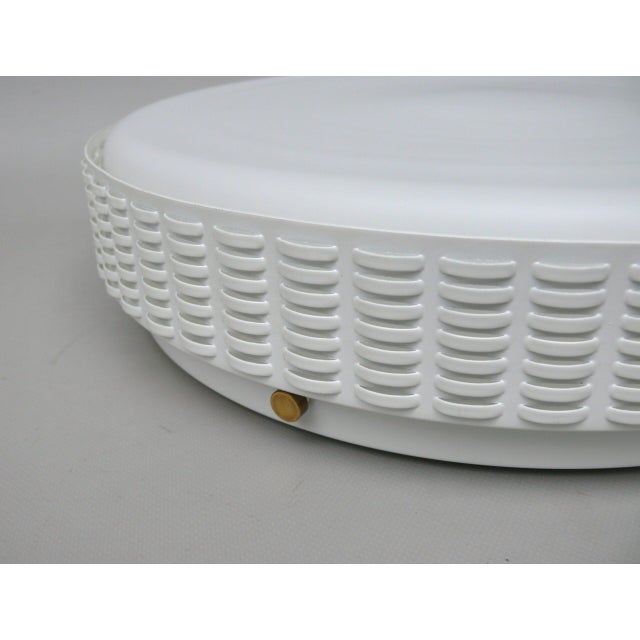 Vintage German Ceiling Light in Frosted Glass, 1960s For Sale - Image 13 of 18