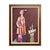 Modern abstract figurative portrait painting by Houston, TX artist David Adickes. The work features a woman wearing a...