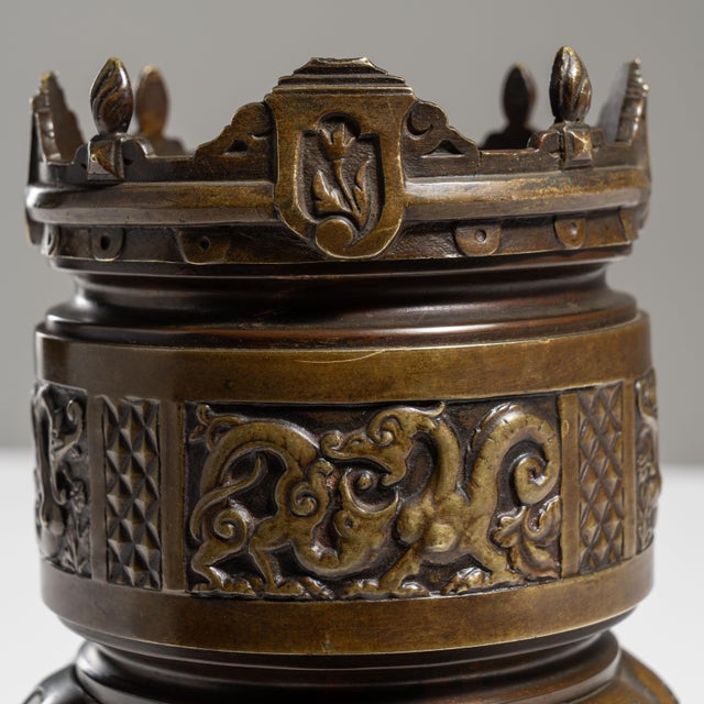 19th Century 19th Century Chinese Bronze Censer For Sale - Image 5 of 15