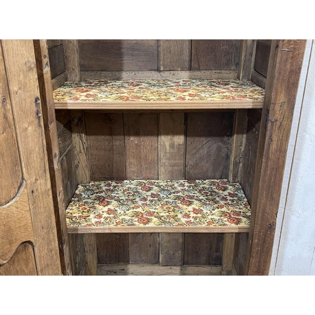 Wood 19th Century Oak Armoire For Sale - Image 7 of 17