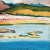 'Northern California Bay' by Nadine Pizzo, Legion of Honor, Ggie, Woman Artist, Circa 1960 For Sale - Image 9 of 11
