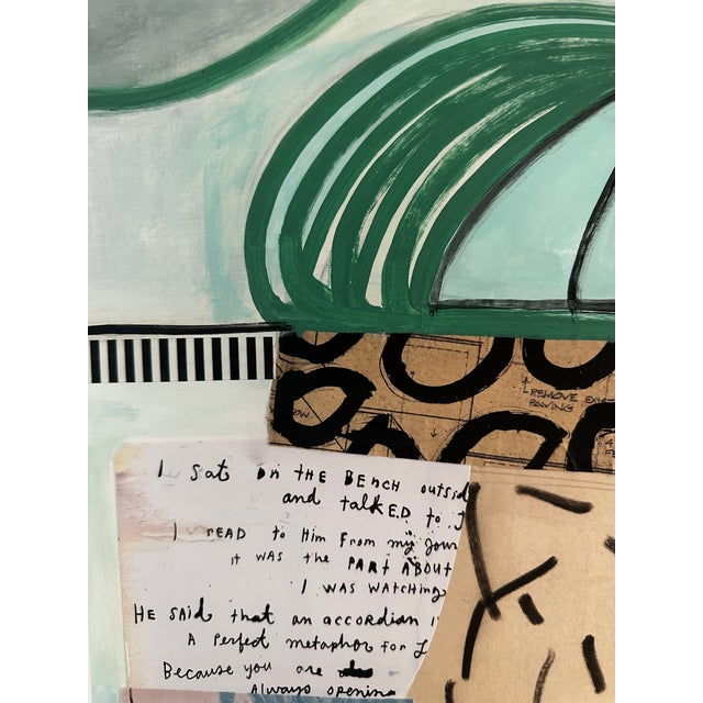 2020s Framed Original Contemporary Abstract Mixed Media Art by Michael Sanchez For Sale - Image 5 of 7