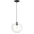 Thomas O'Brien by Visual Comfort Studio Mela 1-Light Large Pendant in Aged Iron For Sale