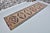 Turkish Geometric Design Oushak Wool Runner For Sale - Image 3 of 10