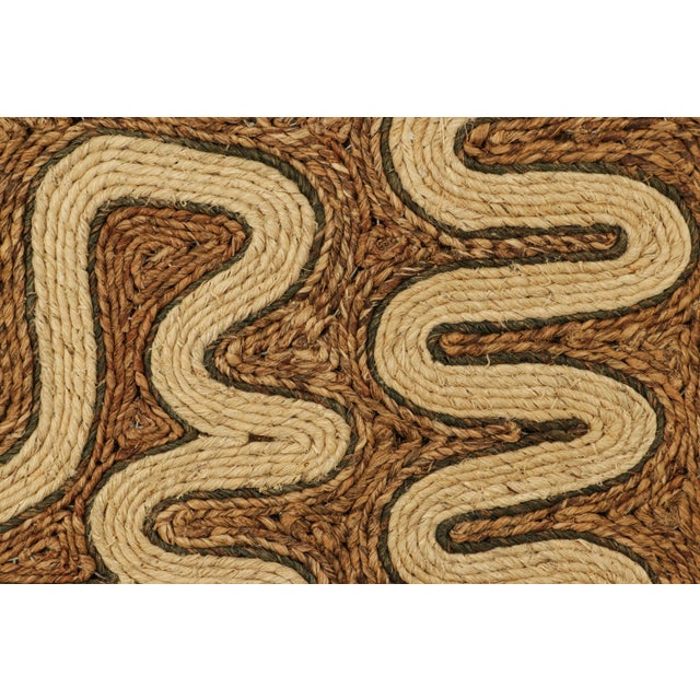 Modern Rug & Kilim Flatweave Rug - 7x9 For Sale - Image 3 of 4