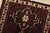 Hamedan Rug 3’2” X 4’10” Blue Wool Vintage Tribal Hand-Knotted Carpet For Sale In Philadelphia - Image 6 of 12