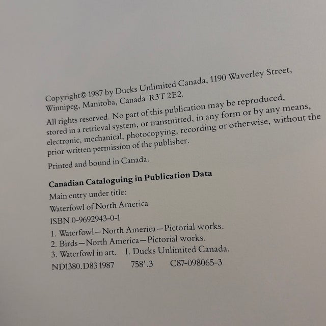 Waterfowl of North America Book For Sale - Image 12 of 12