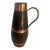 Early 20th Century French Oak Copper Banded Cider or Wine Pitcher For Sale