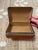 Vintage Italian Burgundy Leather Box Featuring Embossed Gold Fleur-De-Lis For Sale - Image 4 of 10