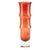 1960s Vintage Art Glass Swedish Aseda Bamboo Shaped Red Vase, 1960s For Sale - Image 5 of 5