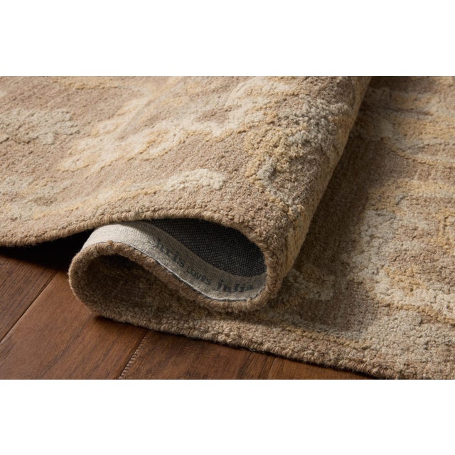 Loloi Rugs Chris Loves Julia x Loloi Dorothea Bark / Stone 7'-9" x 9'-9" Area Rug For Sale - Image 4 of 6