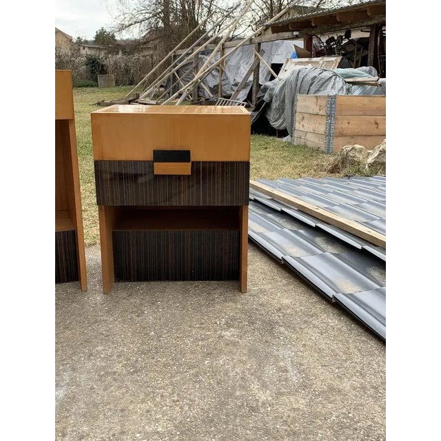 Mid-Century Dressing Table and Nightstands 1960s, Set of 3 For Sale - Image 4 of 11