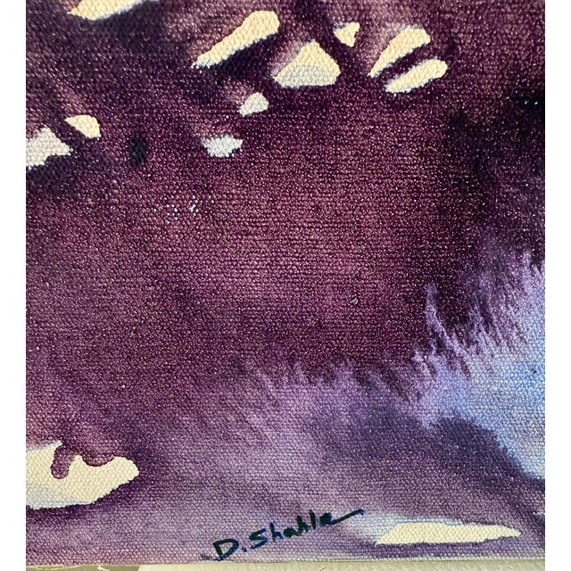 2000 - 2009 Shahla Dadsetan, Large Abstract Painting French Iranian Shahla Dadsetan Plongee Dans Ma Pensee, 2005 For Sale - Image 5 of 11