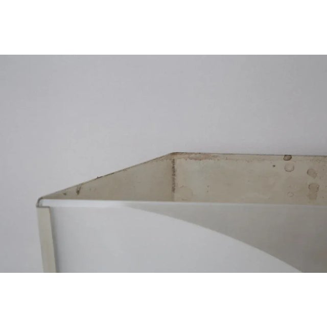 Painted Aluminum and Glass Wall Lights For Sale - Image 6 of 9