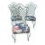 Mid-Century Modern Vintage Mid Century Woodard Style Florentine Lattice Pattern Back Iron Patio Dining Chairs-Set of 6 For Sale - Image 3 of 7