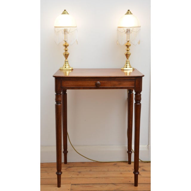 William IV English Mahogany Side Table, 1840 For Sale - Image 15 of 18