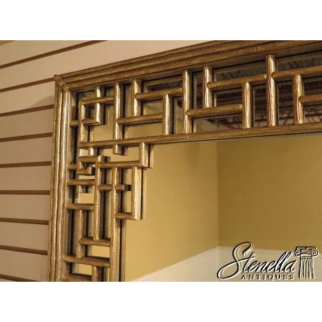 Traditional Friedman Brothers Model#7230 the Bamboo Mirror For Sale - Image 3 of 8