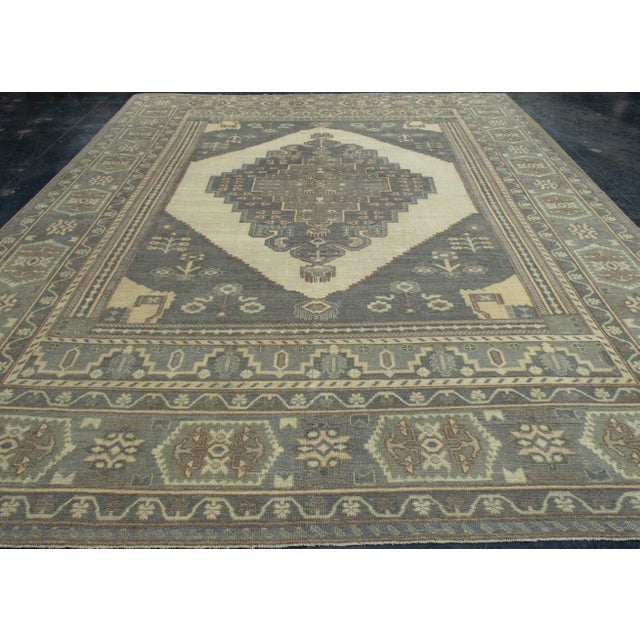 Turkish Oushak Rug 10'11" x 13'7" #18688 Explore a curated collection of hallway runners, wool rugs, and handmade...