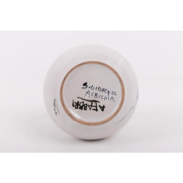 Ceramic Spectacular Vase from Agenore Fabbri, Italy 1960s For Sale - Image 7 of 8