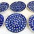 1980s Vintage Boho Chic Boleslawiec Polish Pottery Salad Plates, Original Peacock - Set of 6 For Sale - Image 9 of 9