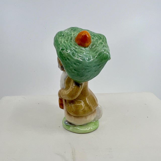 1940s Vintage 1948 Beswick Beatrix Potter Figurine of Benjamin Bunny For Sale - Image 5 of 8