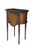 Victorian Antique Victorian Walnut Tobacco Humidor Cabinet Side Table Parlor Smoke Stand 26" For Sale - Image 3 of 18