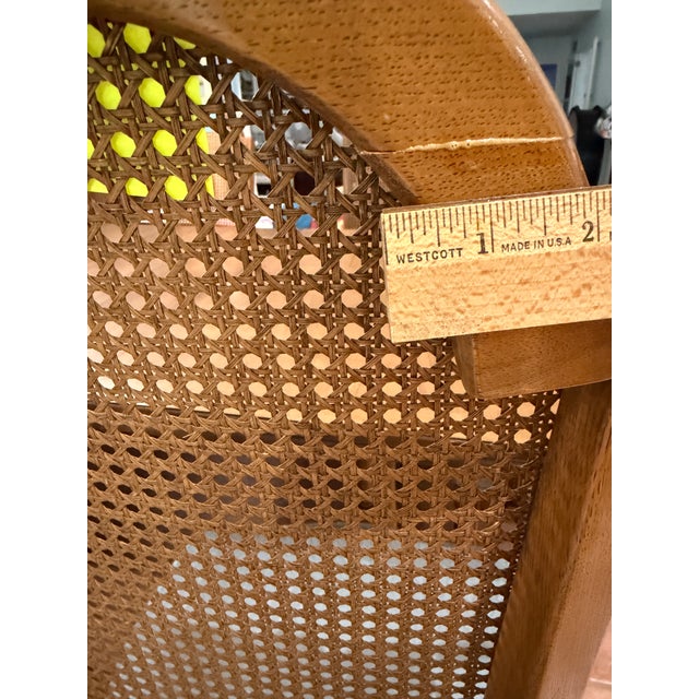 1970s Hollywood Regency Faux Bamboo Dining Set by Thomasville / American Drew - 8 Chairs For Sale - Image 16 of 17