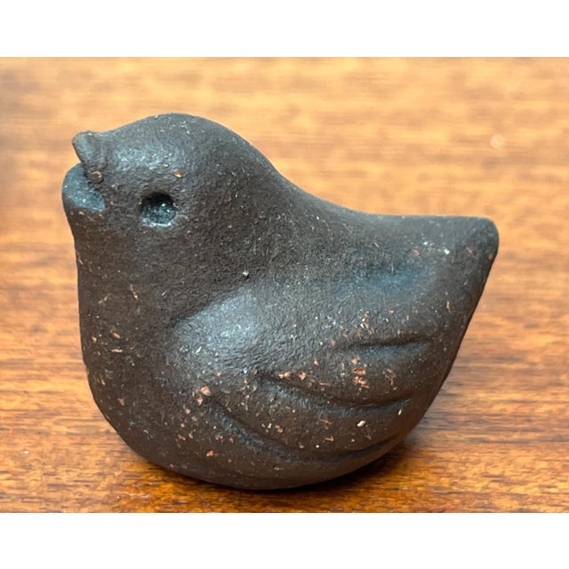 Mid-Century German Studio Pottery Bird Figurines by G. Schauneweg, Worpswede, 1960s, Set of 3, Set of 3 For Sale - Image 4 of 12