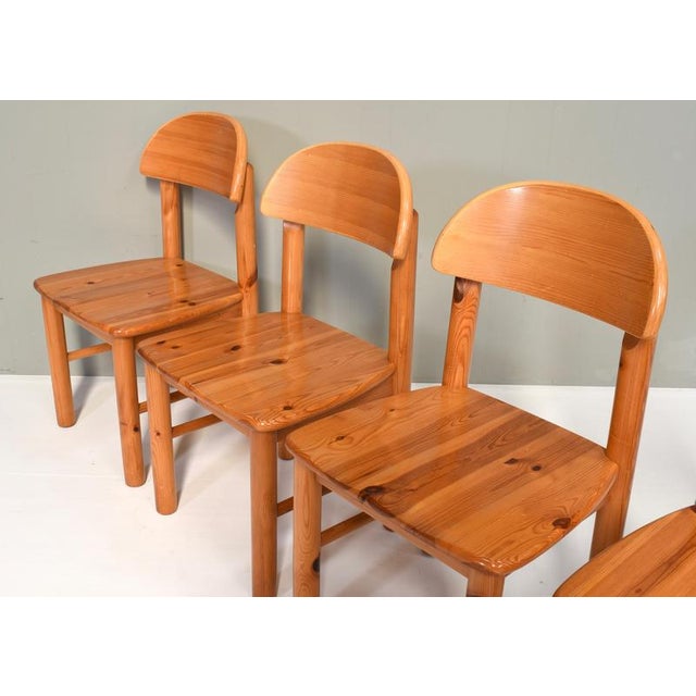 Pinewood Dining Chairs by Rainer Daumiller for Effezeta / Hirtshals, 1970, Set of 6 For Sale - Image 10 of 18
