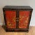 1940s Lacquered Wood Cabinet with Chinese Seenes For Sale - Image 6 of 12