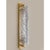 Gold Wall Sconces with Blue Graniglia Murano Glass by Simoeng, Set of 2 For Sale - Image 4 of 7