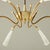 Mid-Century Modern Italian Spider Pendant Light in Brass and Murano Glass, 1950s For Sale - Image 4 of 9