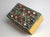 Turquoise Mid 20th Century Nepalese Style Brass Jewelry Box With Turquoise, Lapis Lazuli & Chalcedony Inlay For Sale - Image 8 of 10