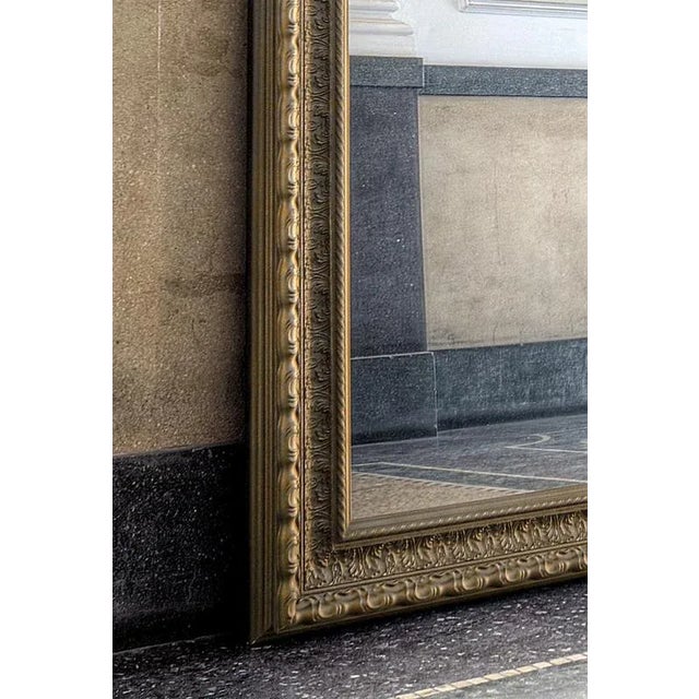 Seven Years Wall Mirror with Gold-Plated Wooden Frame by Barberini & Gunnell For Sale - Image 6 of 8