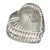 Indulge in the luxurious elegance of Waterford crystal with this exquisite heart-shaped paperweight. Designed with a...