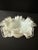 White 1960s Set of 7 Glass Dessert Bowl/Plate - 15 pcs For Sale - Image 8 of 8