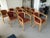 1990s 1990s Hank Lowenstein Office or Dining Room Chairs - Set of 8 For Sale - Image 5 of 9