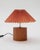 Mid-Century Modern Wood and Paper Japandi Table Lamp, 1990s For Sale - Image 3 of 5