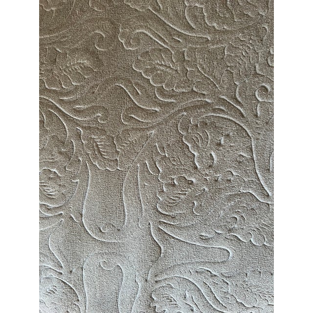 Taupe Paola Navone for Baxter Contemporary Armchairs - a Pair For Sale - Image 8 of 9