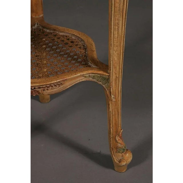Wood 20th Century Louis XV French Occasional Side Table For Sale - Image 7 of 10