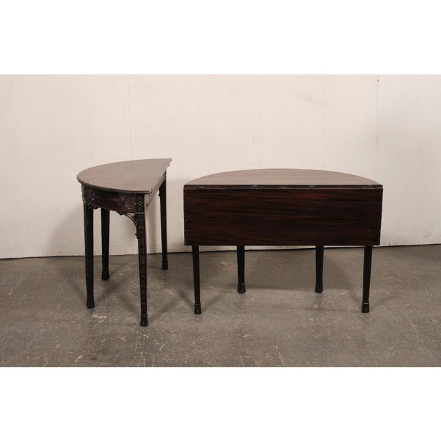 19th Century Pair Period Regency Tables, or Single Oval For Sale In Atlanta - Image 6 of 13