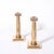 Art Deco Solid Bronze Plinth Base Corinthian Style Candleholders Signed Gorham For Sale - Image 9 of 15